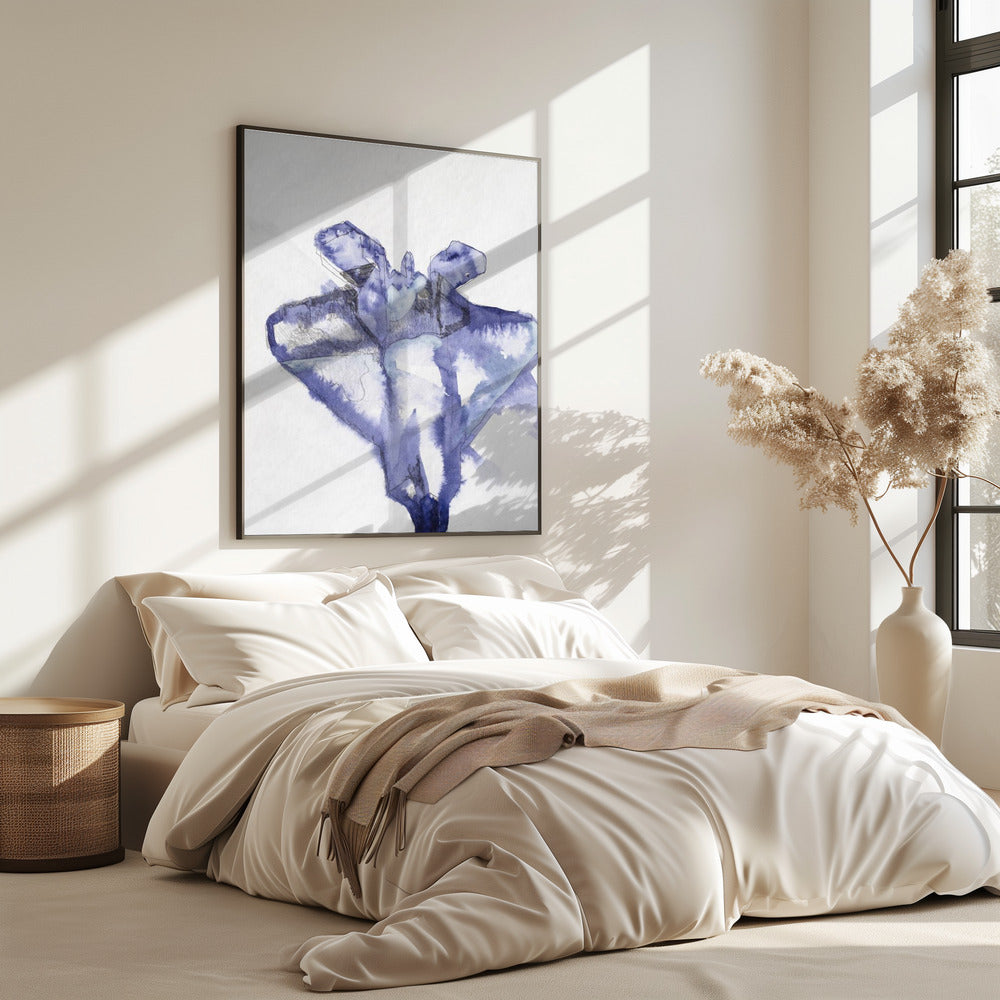 Kampfjet Study (indigo 1) | Poster