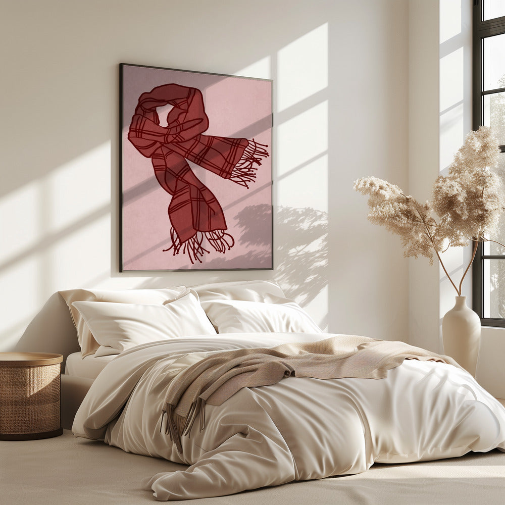 Crimson Warmth | Poster