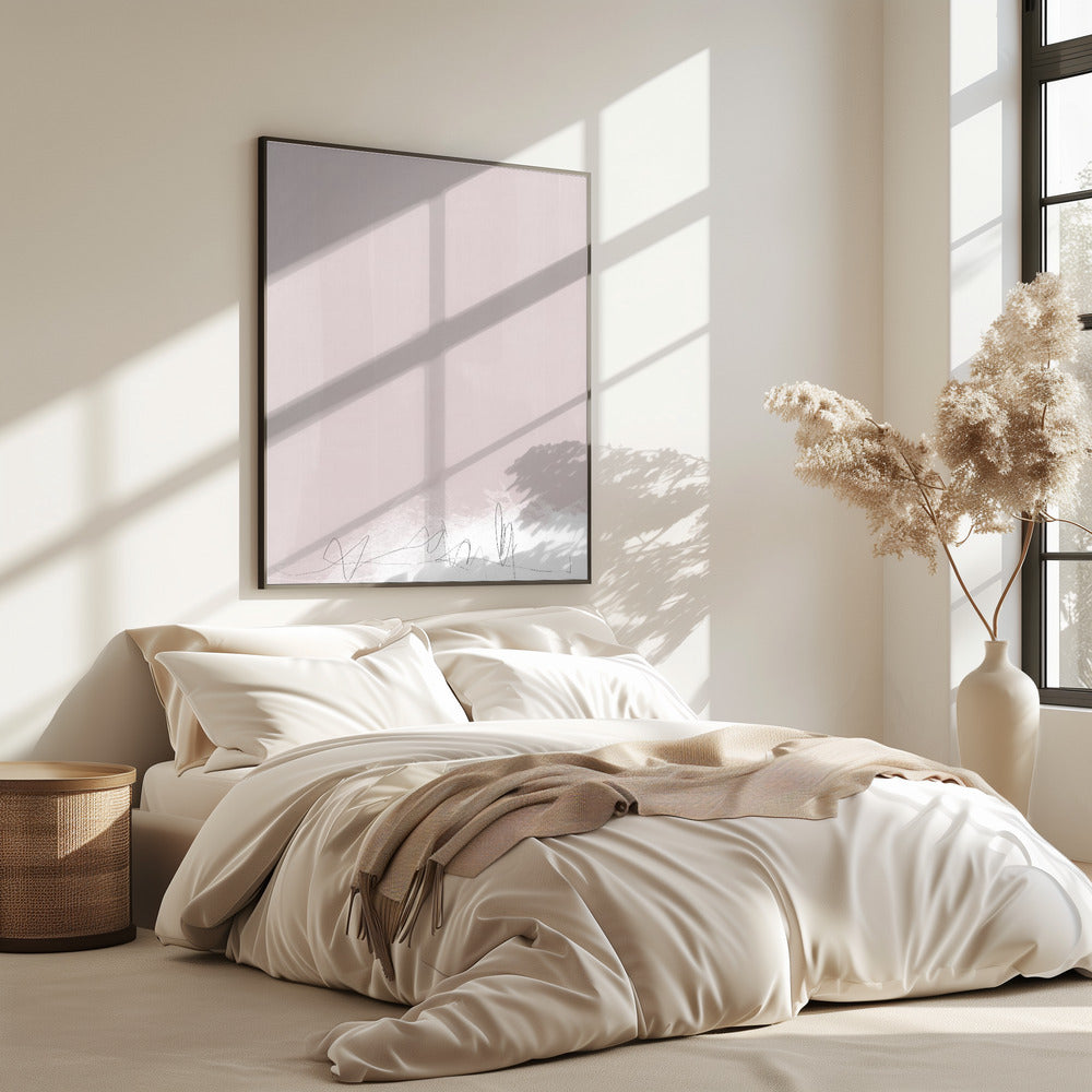 Whispers in Soft Beige | Poster