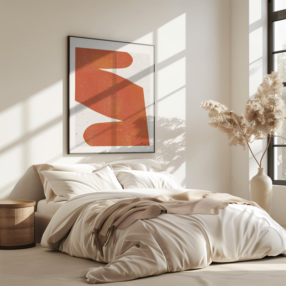 Orange Silhouette | Poster