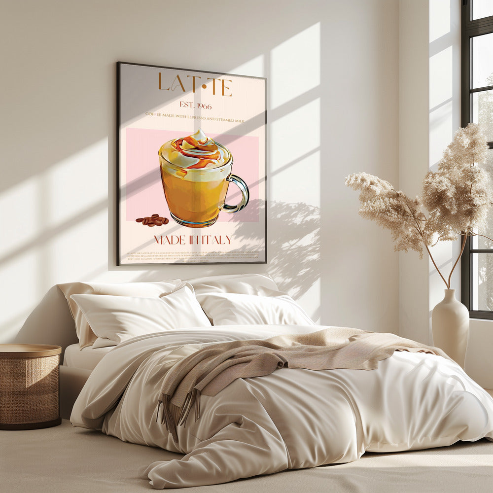 Creamy Latte Delight | Poster
