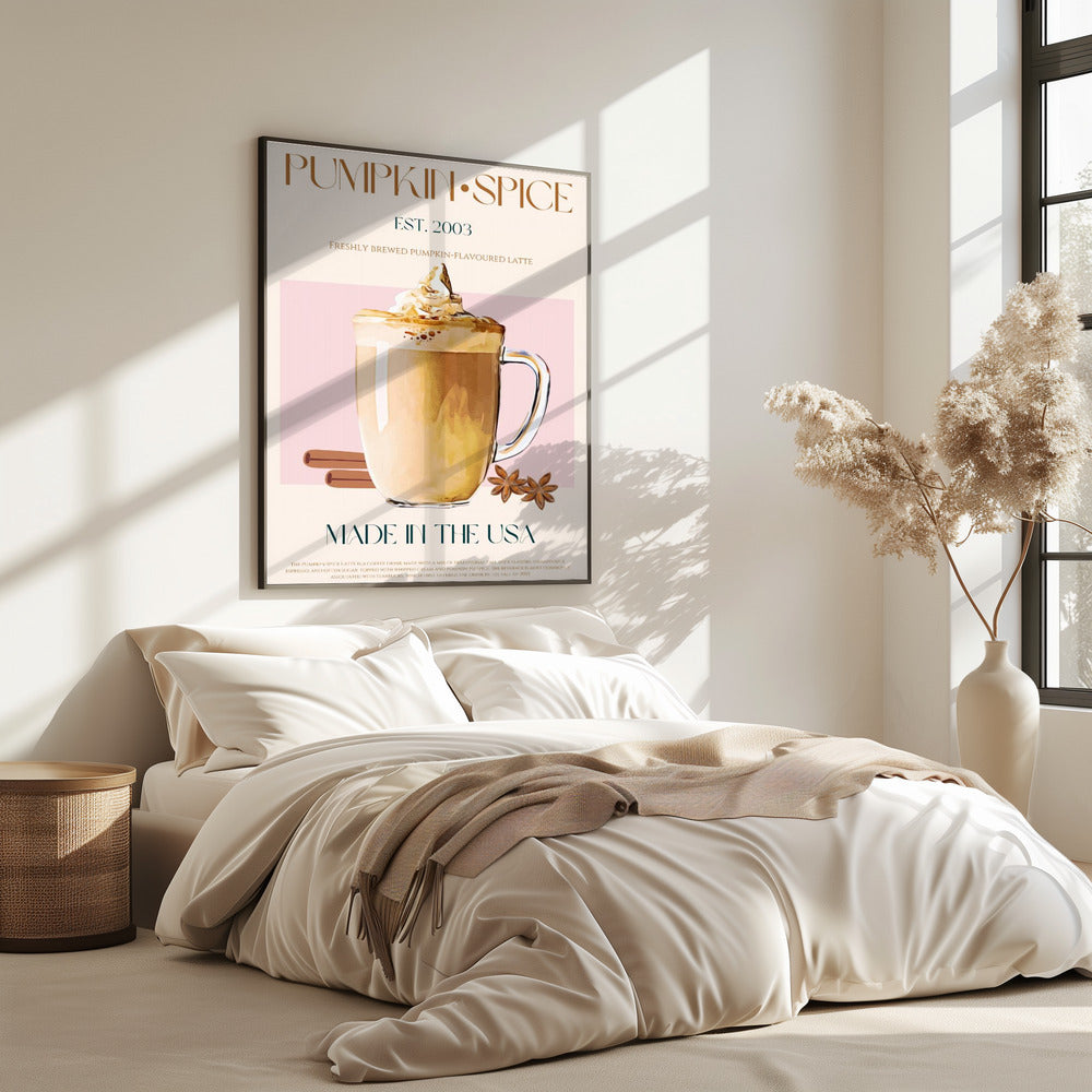 Autumn Latte Delight | Poster