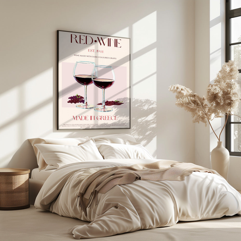 Greek Wine Elegance | Poster