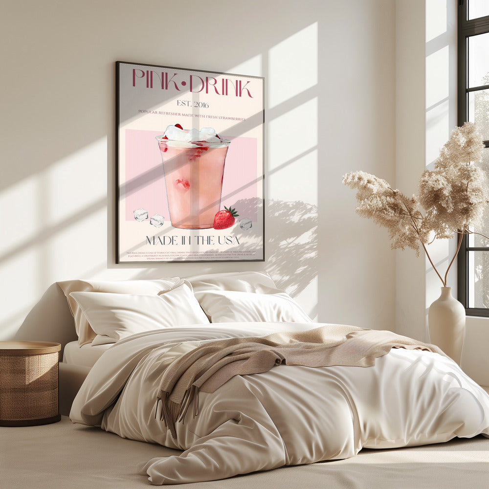 Pink Drink Print | Poster
