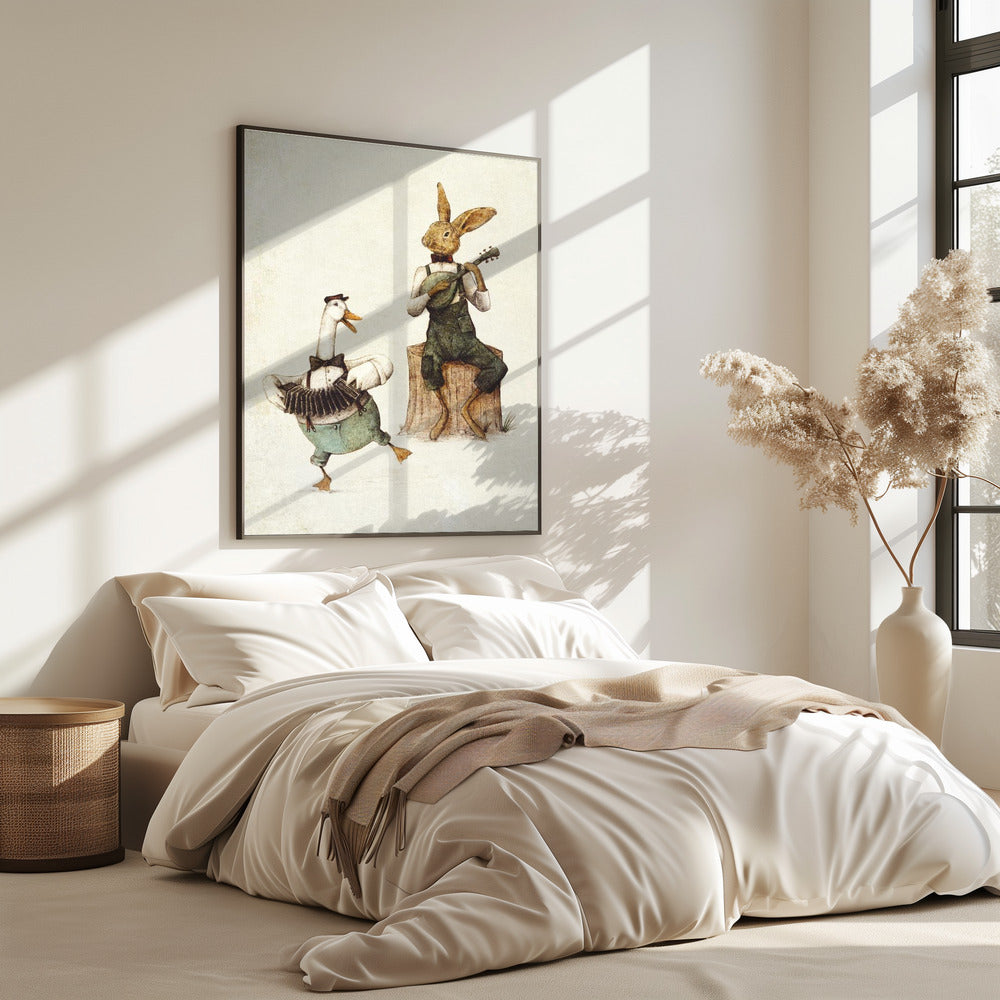 Feathered & Furry Harmony | Poster