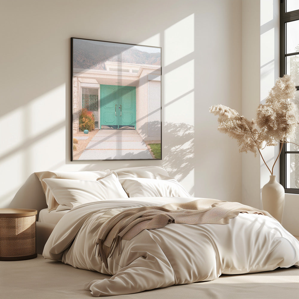 Turquoise Entryway | Poster