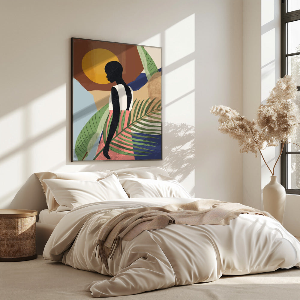 Tropical Girl Shape | Poster