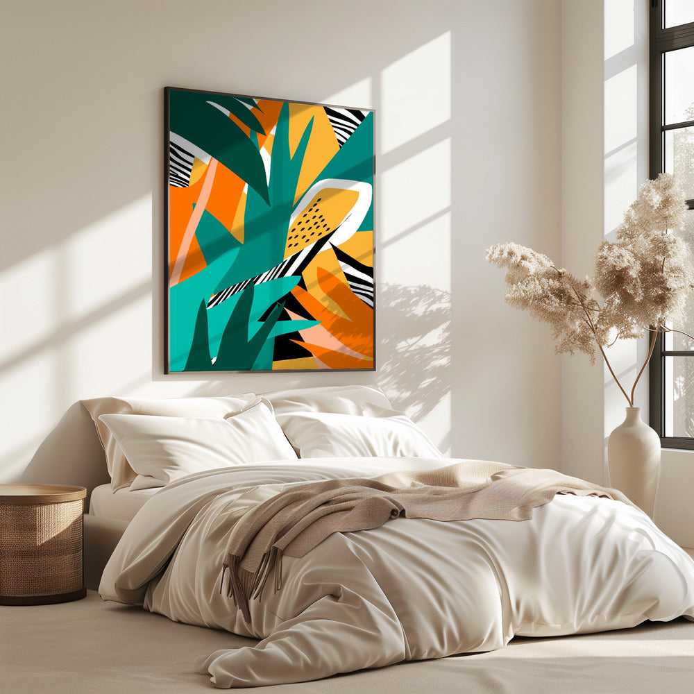 Jungle Abstract Shape | Poster