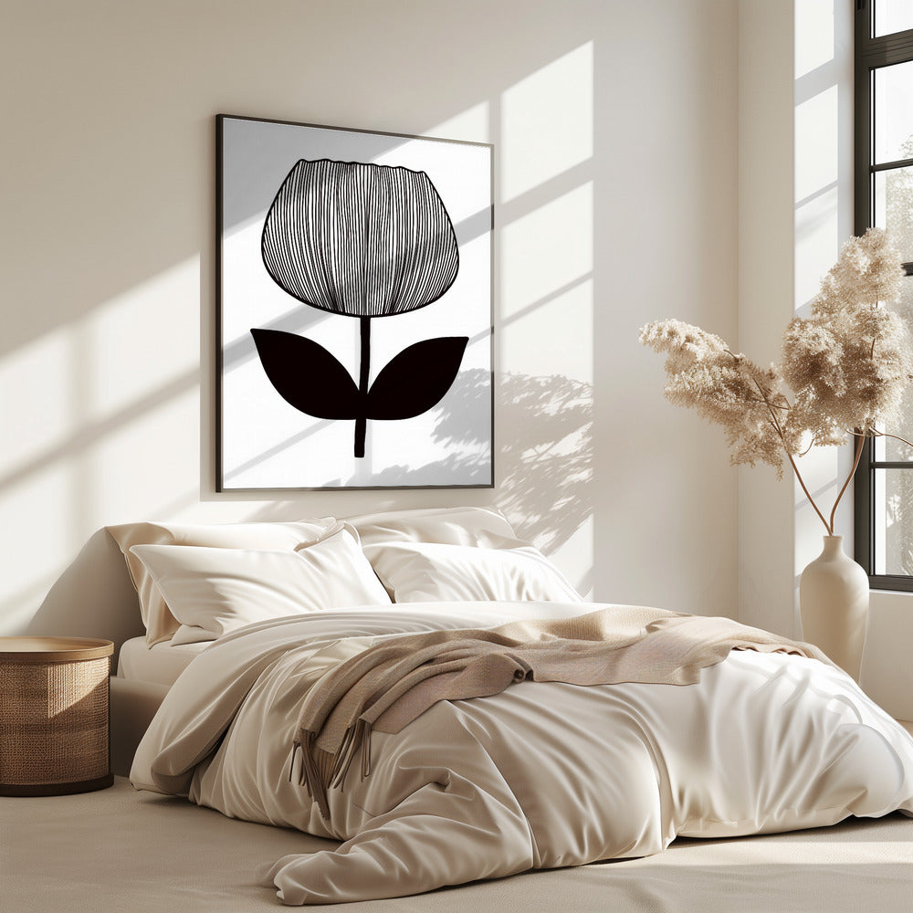 Monochrome Blossom | Poster