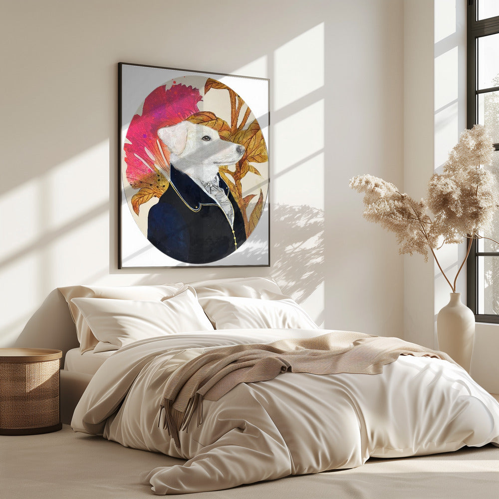 Regal Canine Portrait | Poster