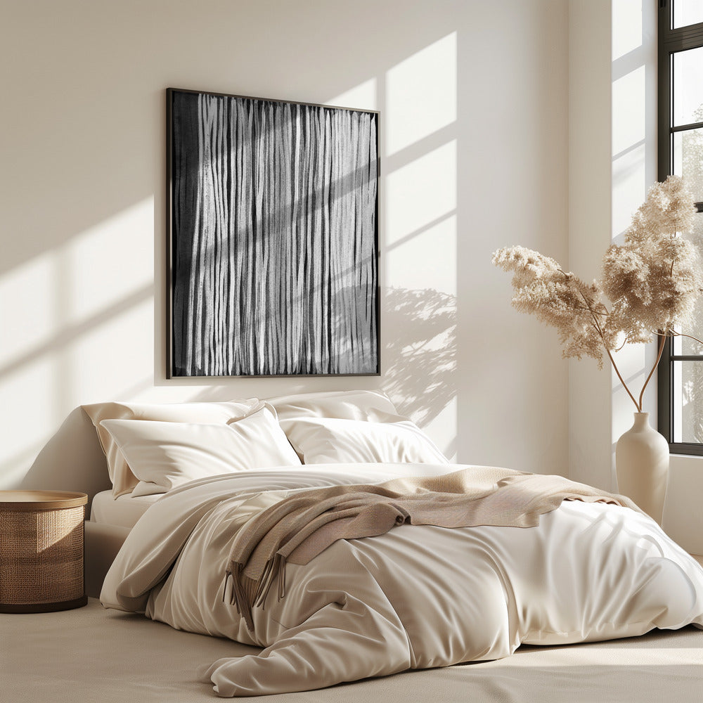 Monochrome Stripes | Poster