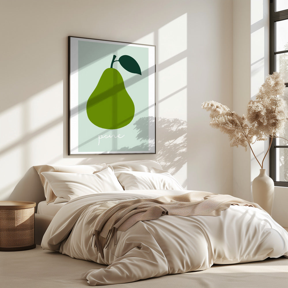 La Poire (Bright Green) | Poster
