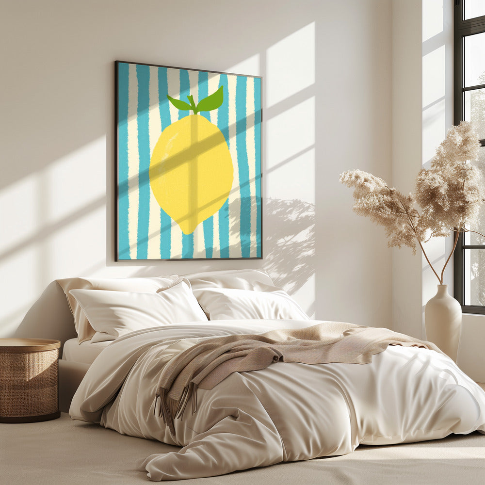Limone light blue | Poster