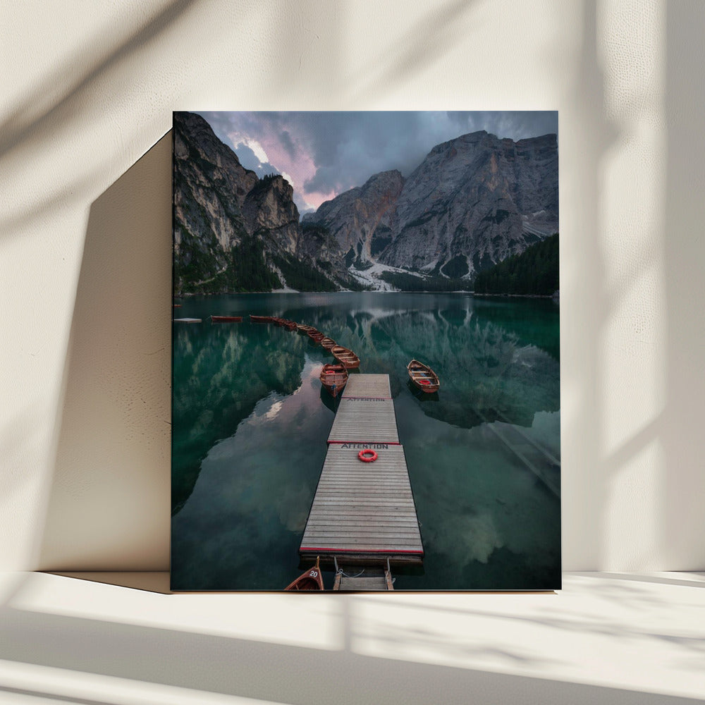 Braies reflections | Canvas