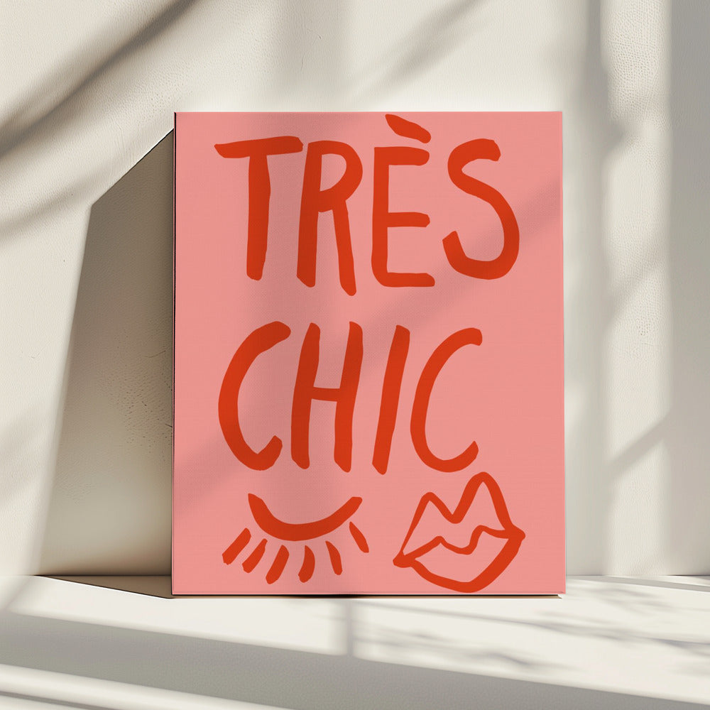Très Chic Pink | Canvas