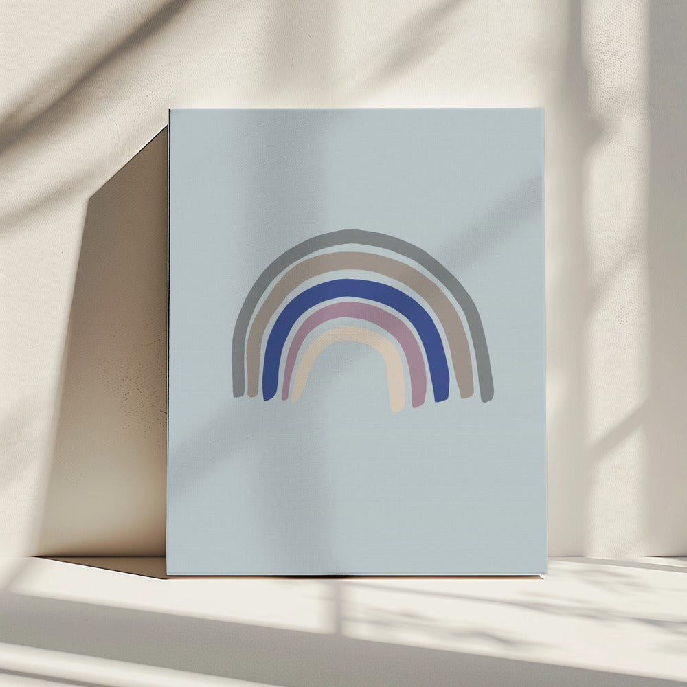 Rainbow Blue | Canvas