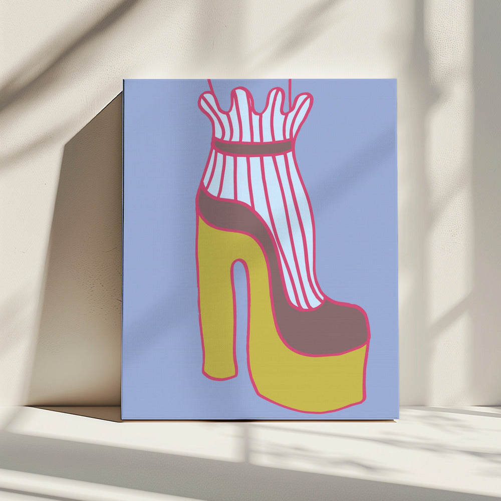 Yellow Heel 01 | Canvas