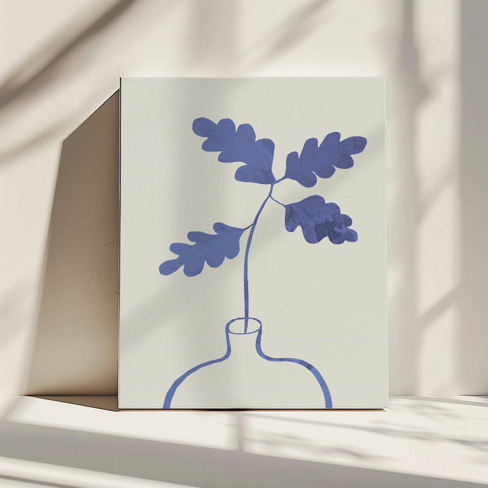 Blue Oak Plant | Canvas