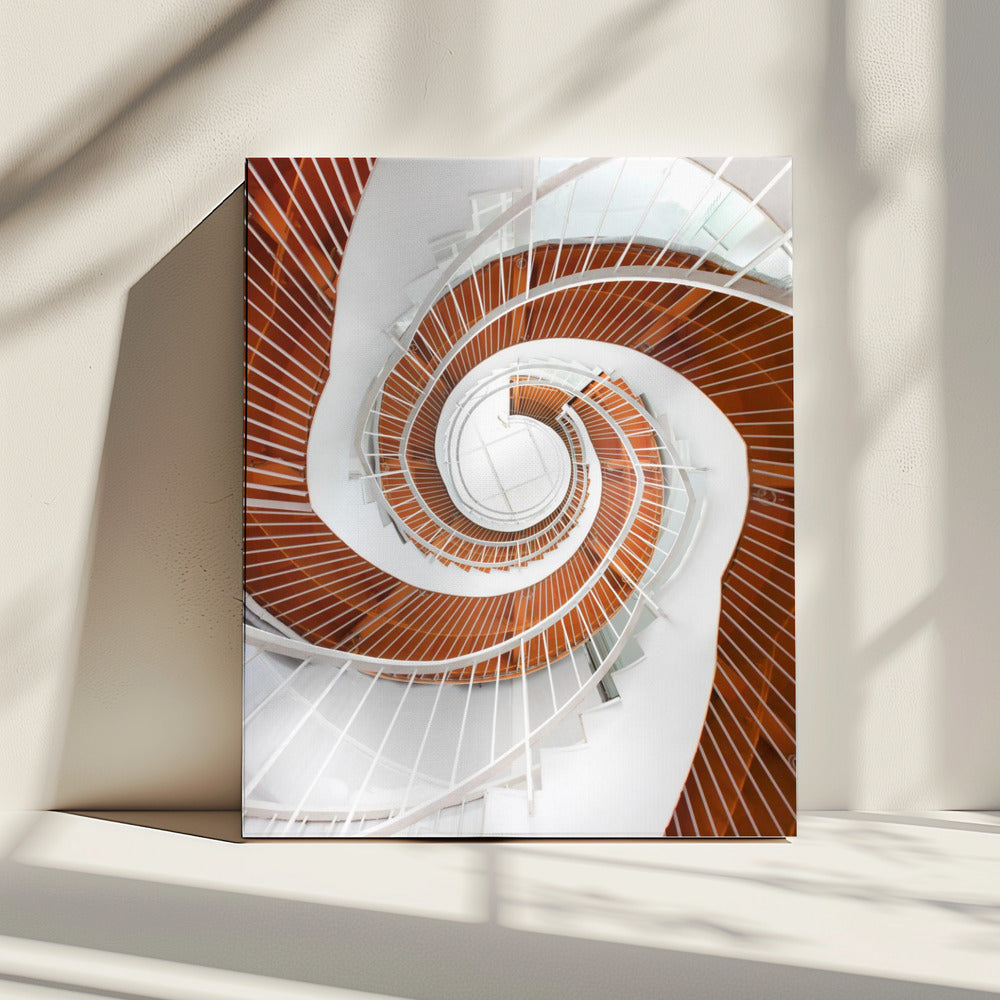 木制螺旋楼梯 | Canvas