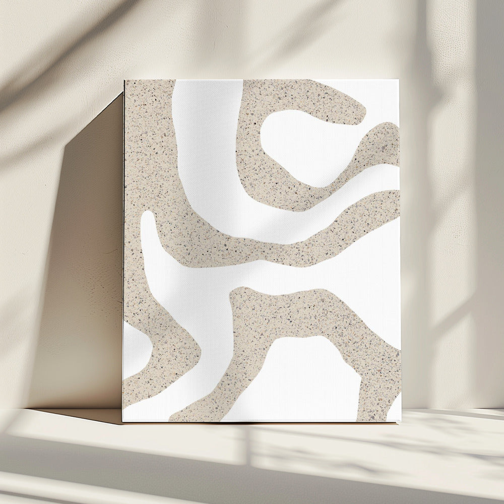 Sandy Contours | Canvas