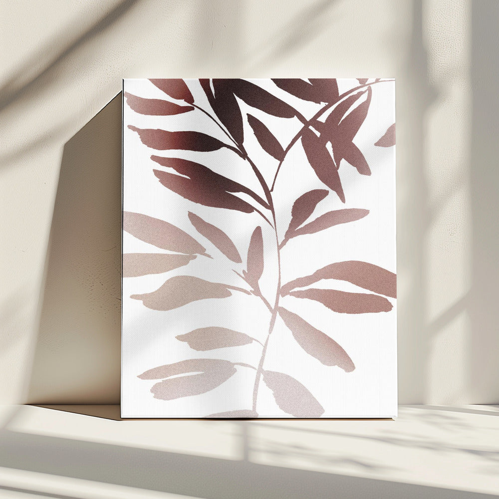 Earthy Toned Leaves | Canvas