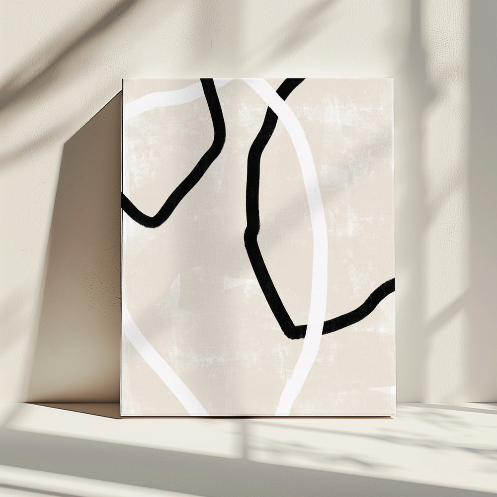 Curved Lines Dance | Canvas