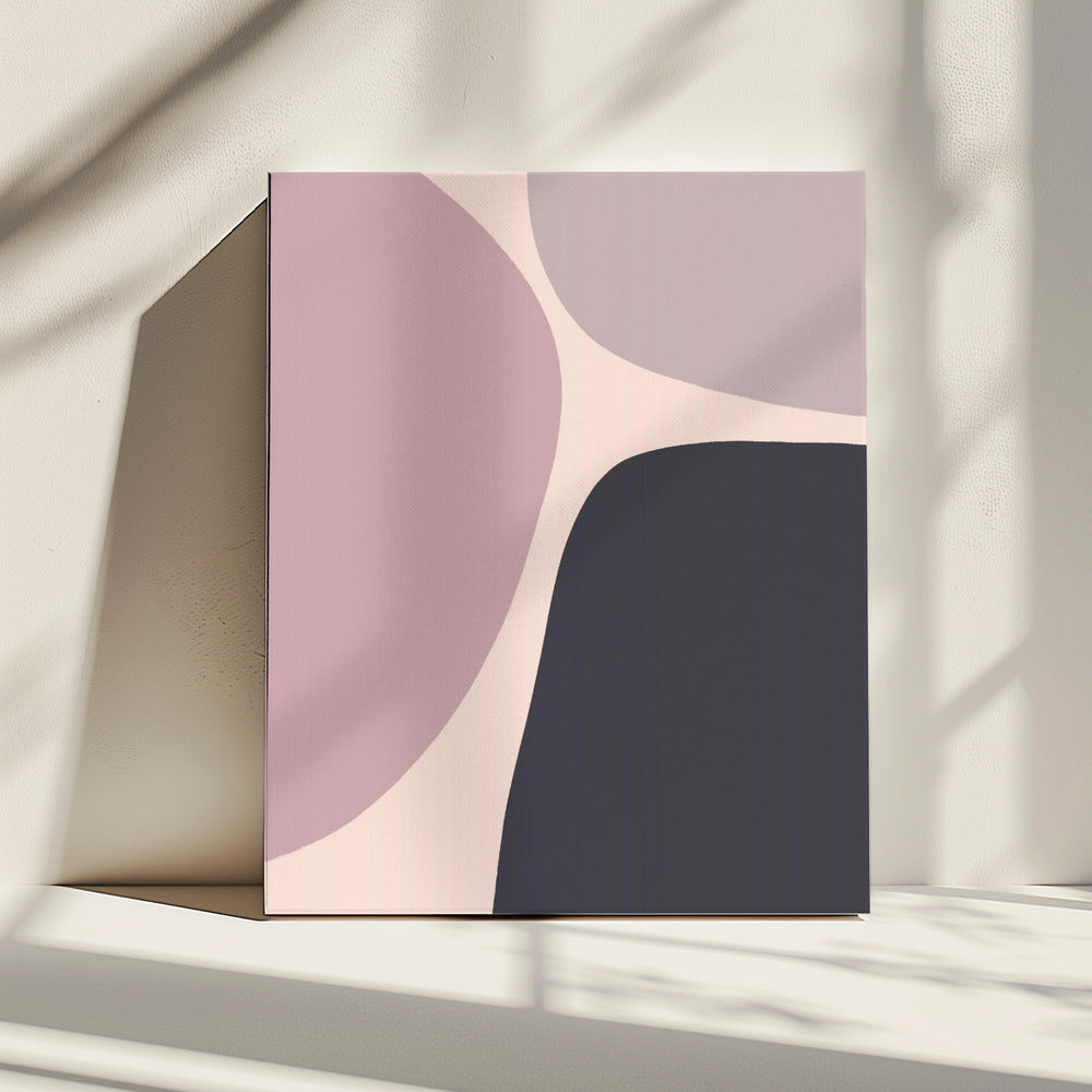 Muted Shapes Harmony | Canvas