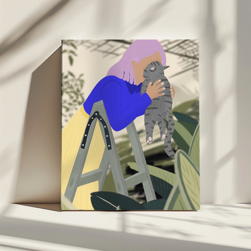 Hi Kitty, I love you! | Canvas