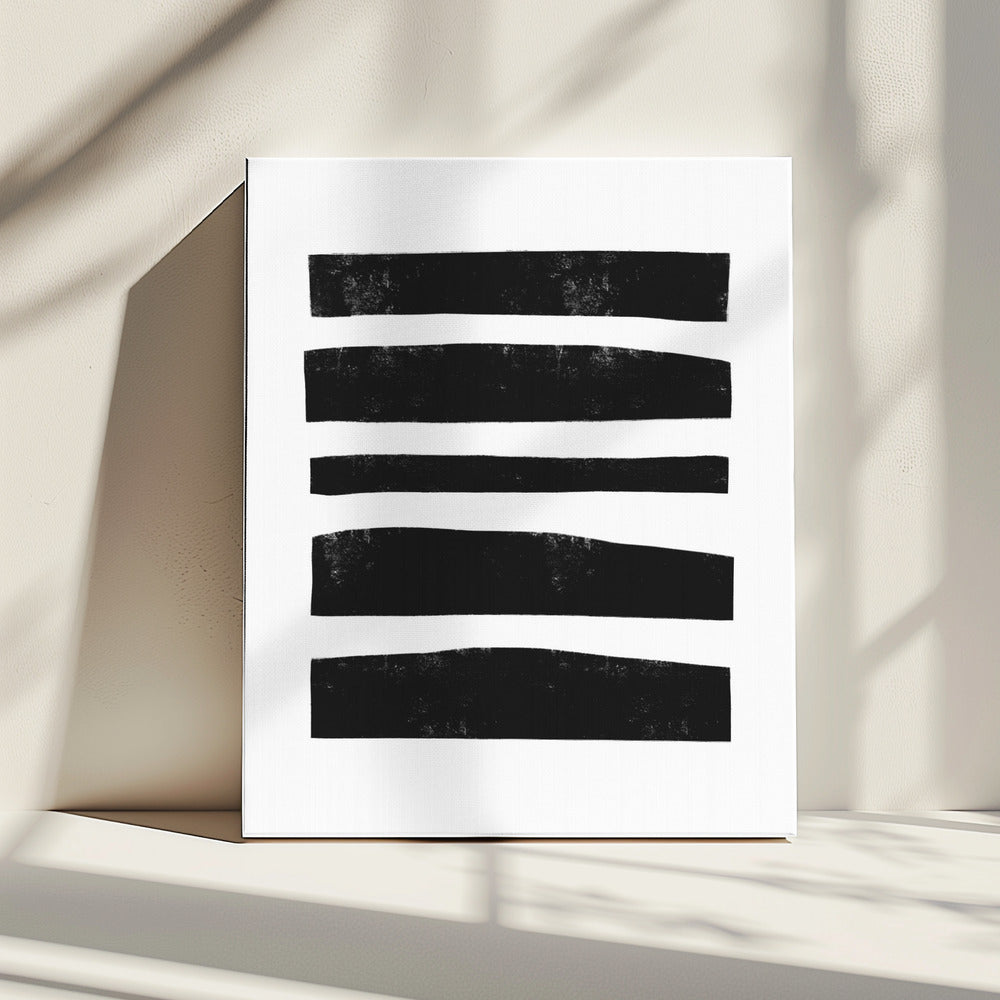 Monochrome Stripes | Canvas