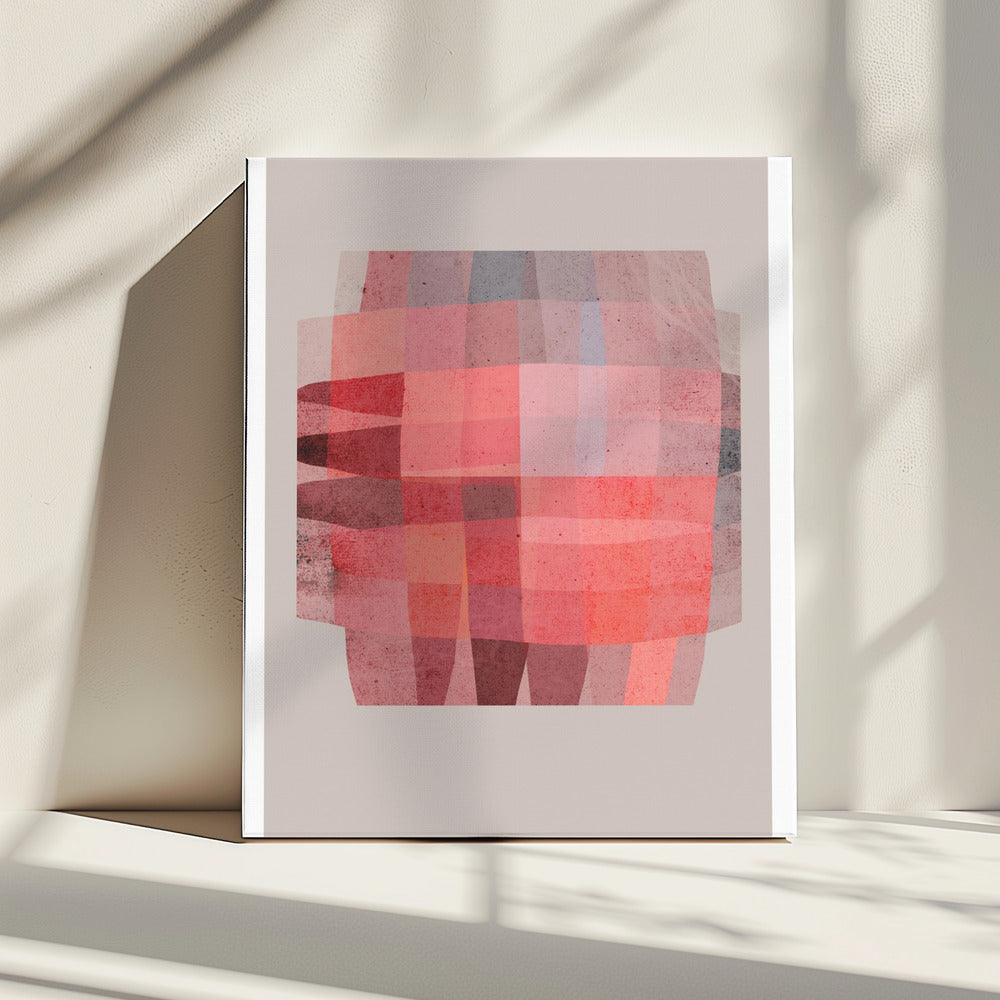 Pink Mosaic Dreams | Canvas