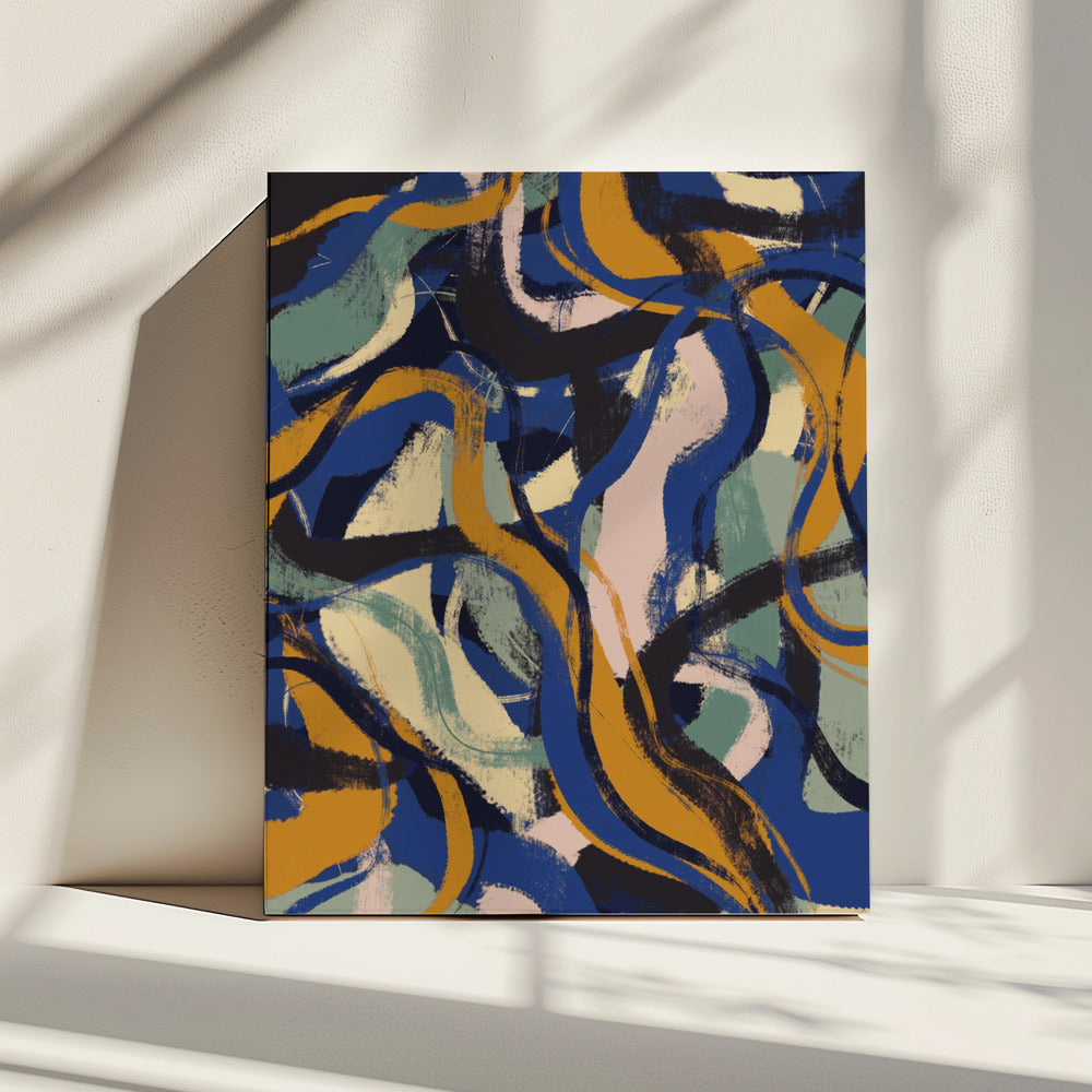 Vibrant Currents | Canvas