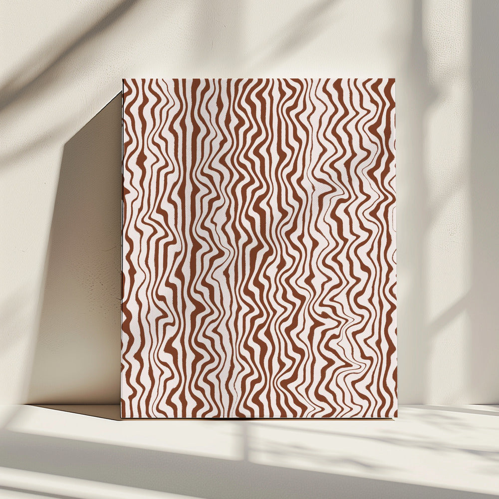 Zebra Waves | Canvas