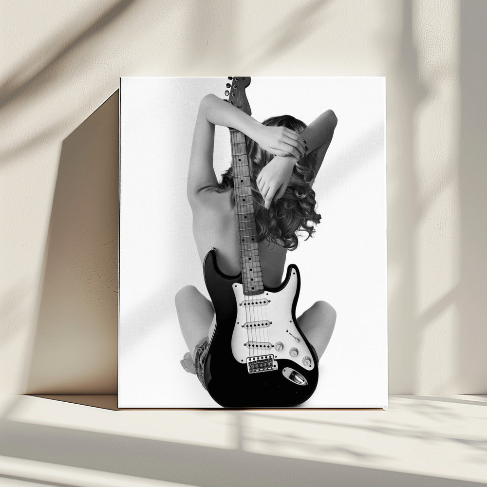 Lady And The Strat | Canvas