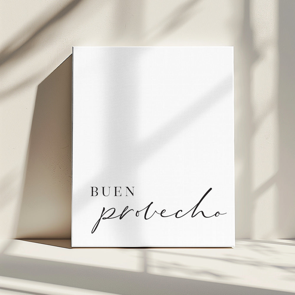 Buen provecho | Canvas
