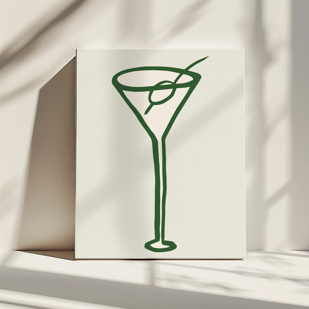 Cocktail Green | Canvas
