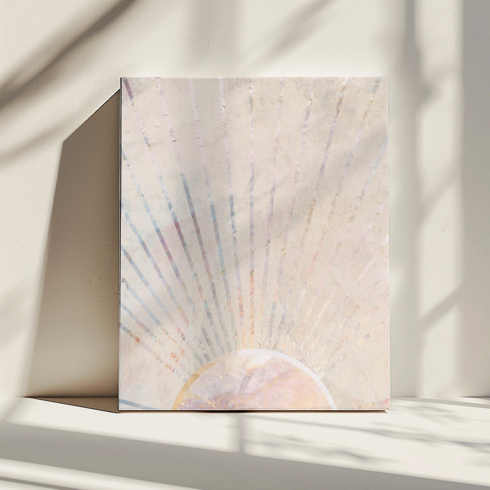 Morning Boho Sun Rays | Canvas