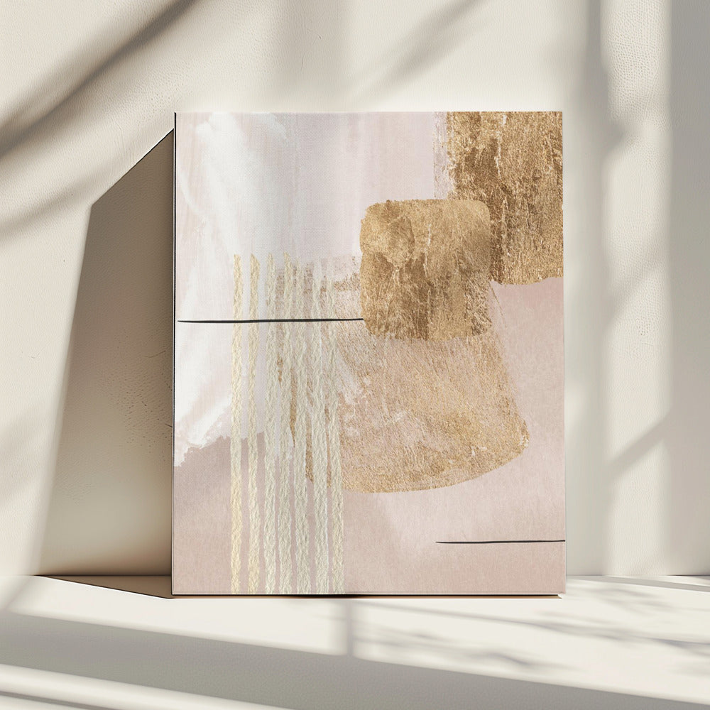 Aesthetic Gold-3 | Canvas