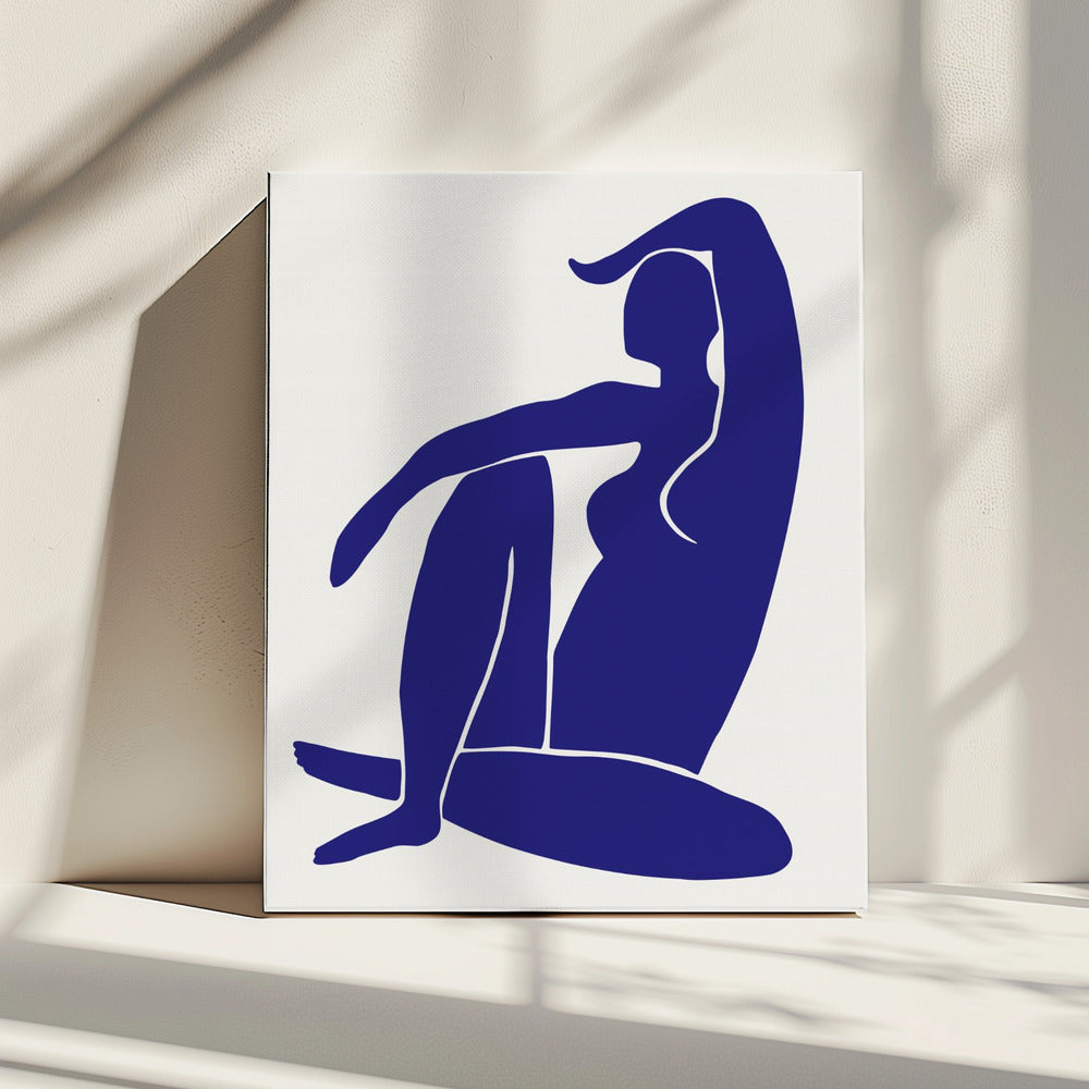 Figure Bleu | Canvas