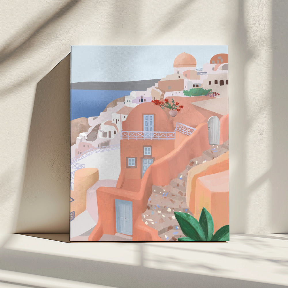 Santorini, Greece | Canvas