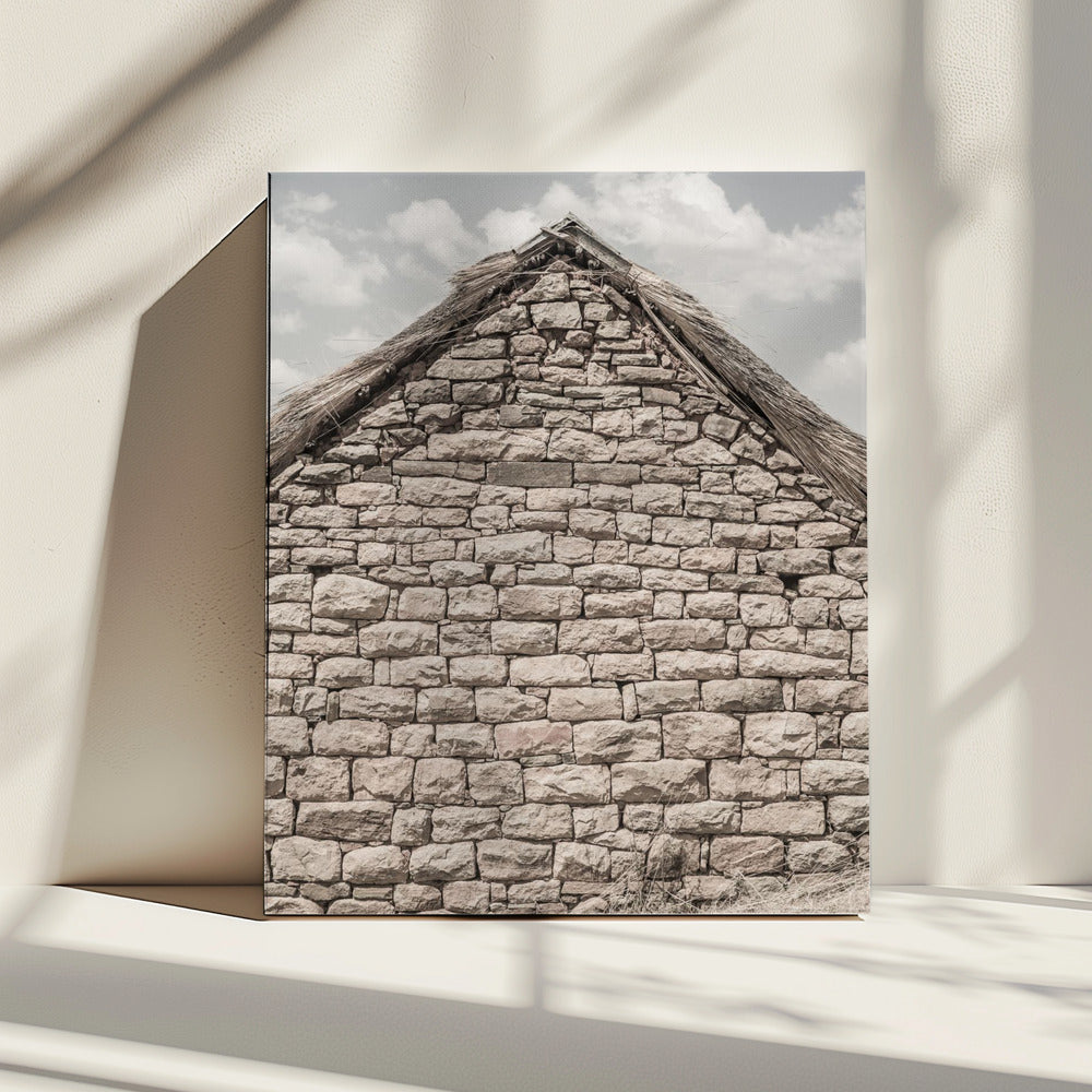 Stone Roofscape | Canvas