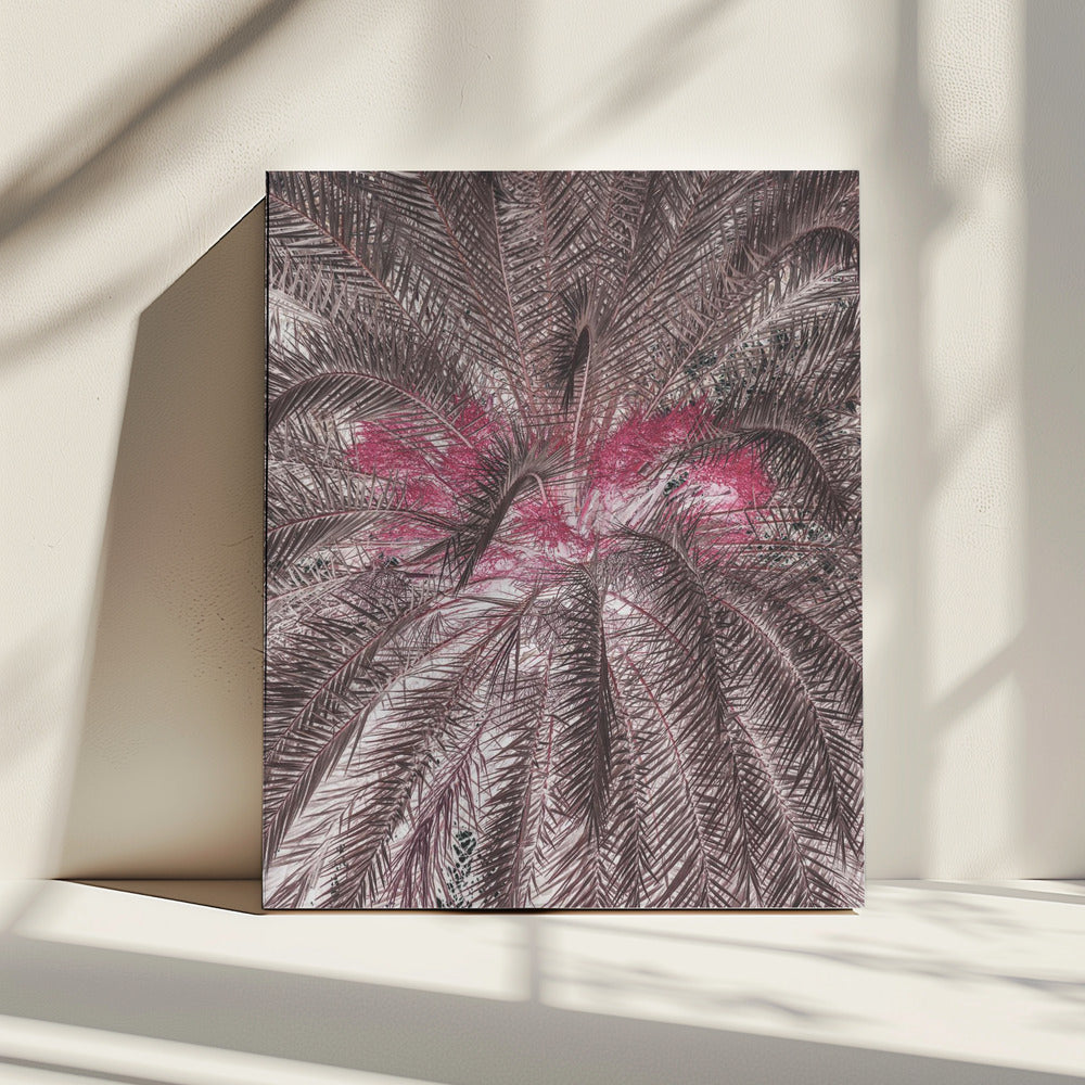 Vivid Portrayal Of Palm Leaves | Canvas