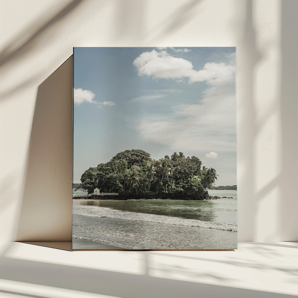 Serene Island landscape | Canvas