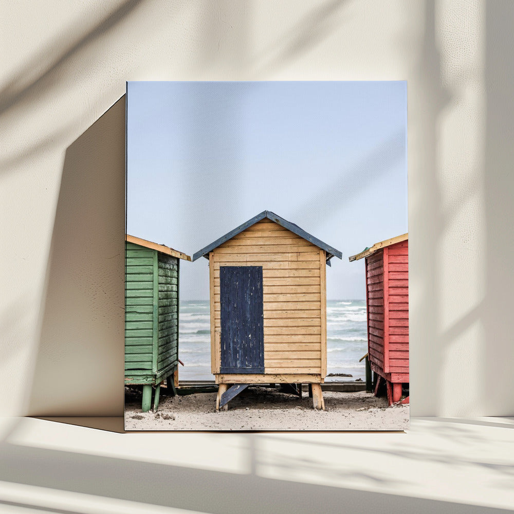 Colorful Beach Huts | Canvas