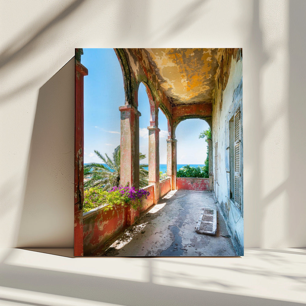 Tropical Balcony | Canvas