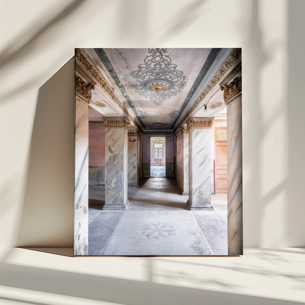 Pastel Hallway | Canvas