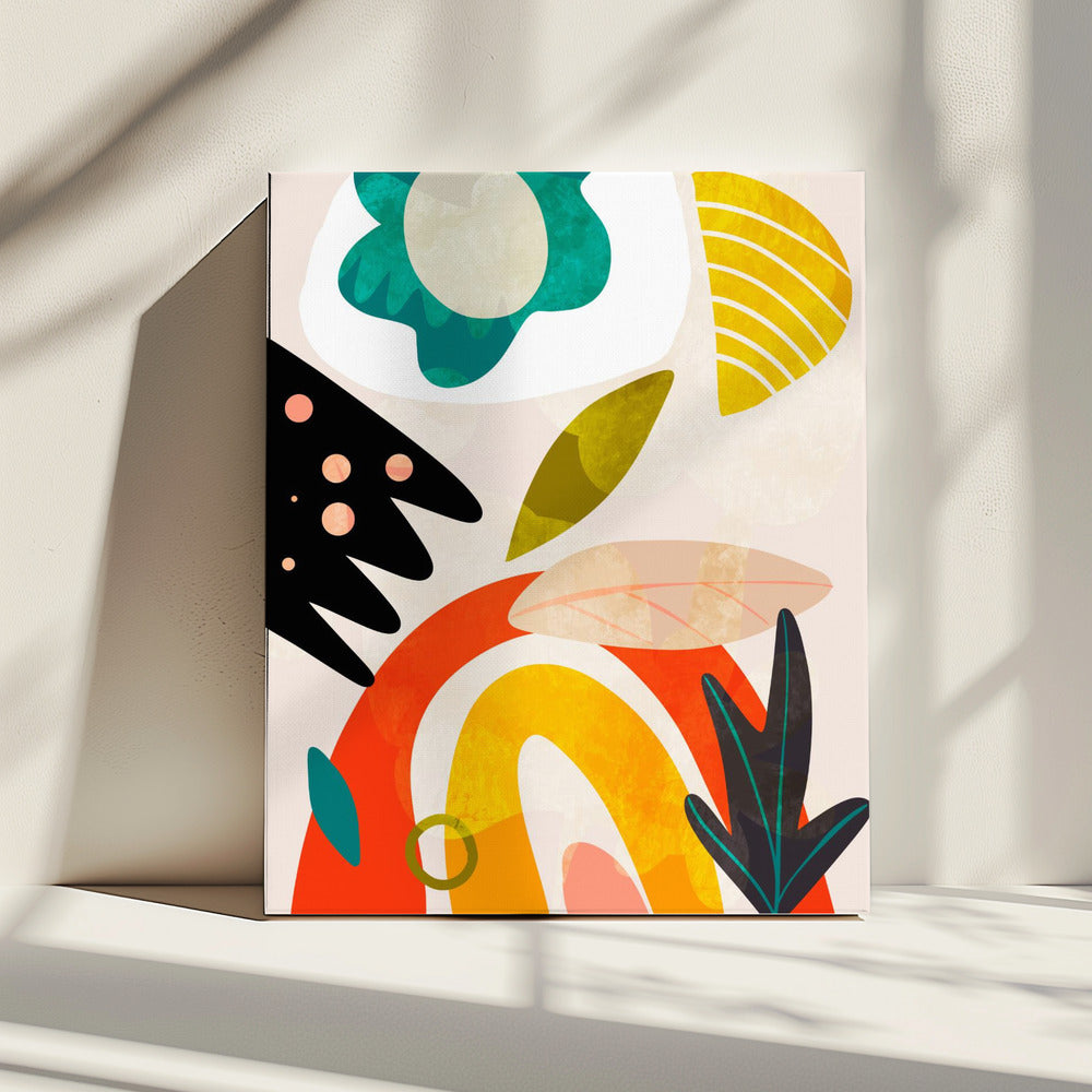 Cutouts Bauhaus 2 Kopie | Canvas