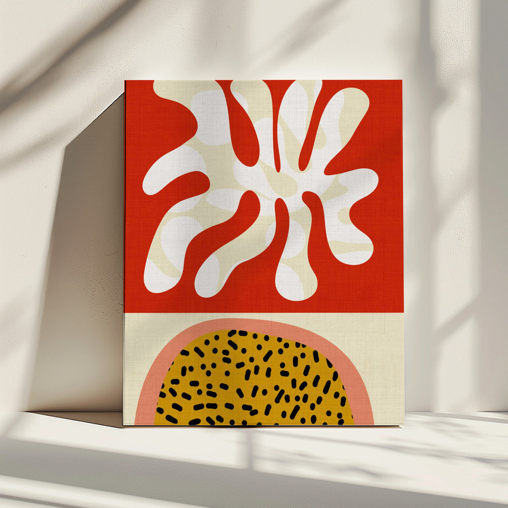 Mid Century Cut Outs | Canvas