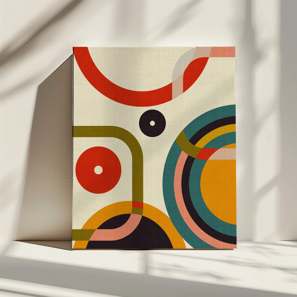 Mid Century Cirque | Canvas