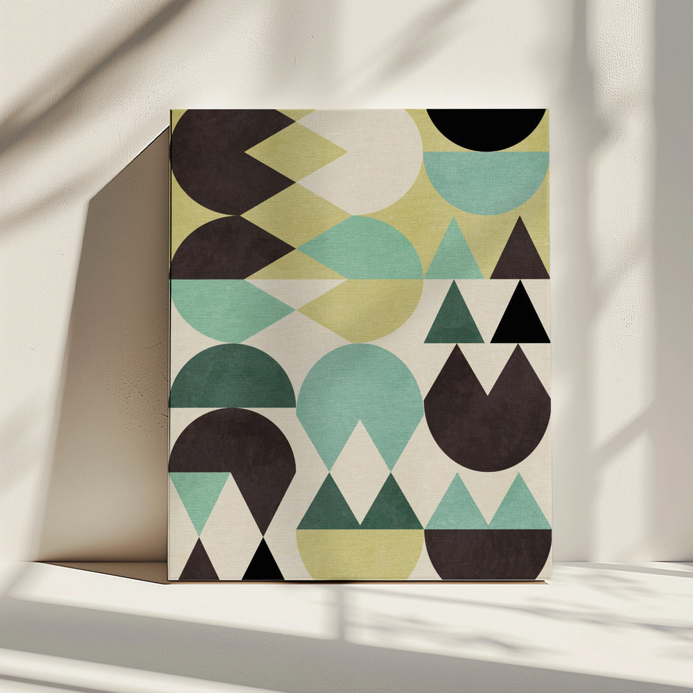 Rainbow Plus Shapes6 | Canvas