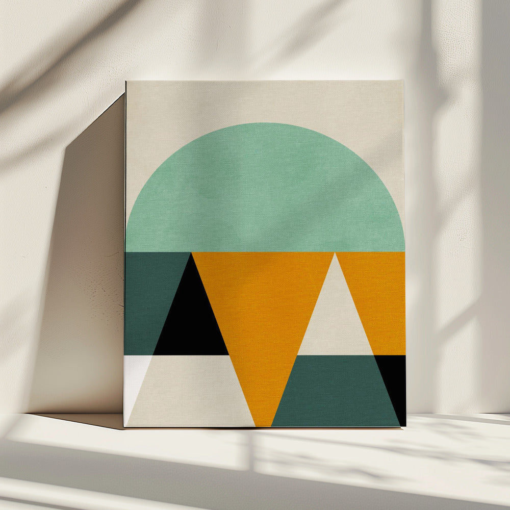 Rainbow Plus Shapes4 | Canvas